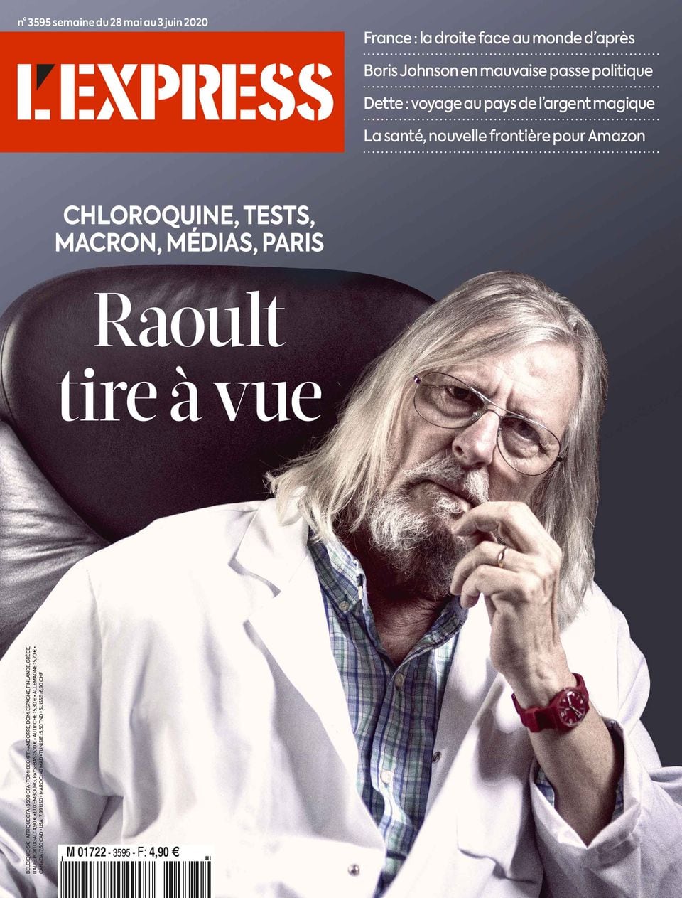 Hebdo n° 3595 - Raoult tire à vue